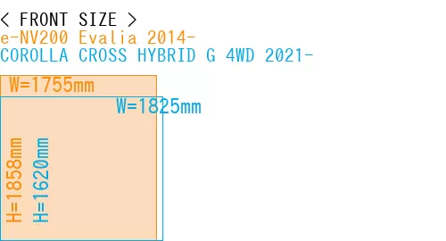 #e-NV200 Evalia 2014- + COROLLA CROSS HYBRID G 4WD 2021-